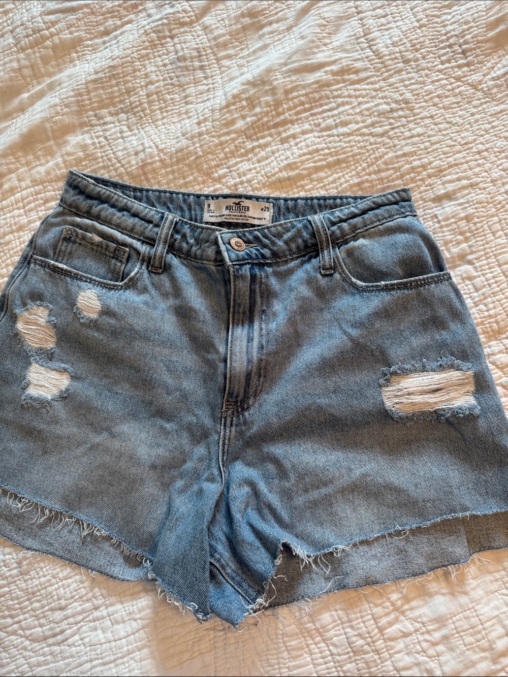 Hollister Kirby ultra high-rise vintage relaxed Mom short – 3 inch